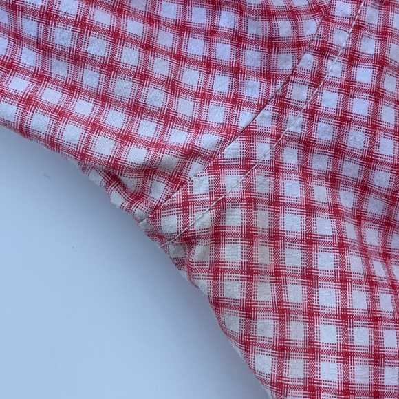 Secret Wash Shirting J. Crew Classic Red/White Button Long Sleeve Men’s Shirt - Picture 12 of 13